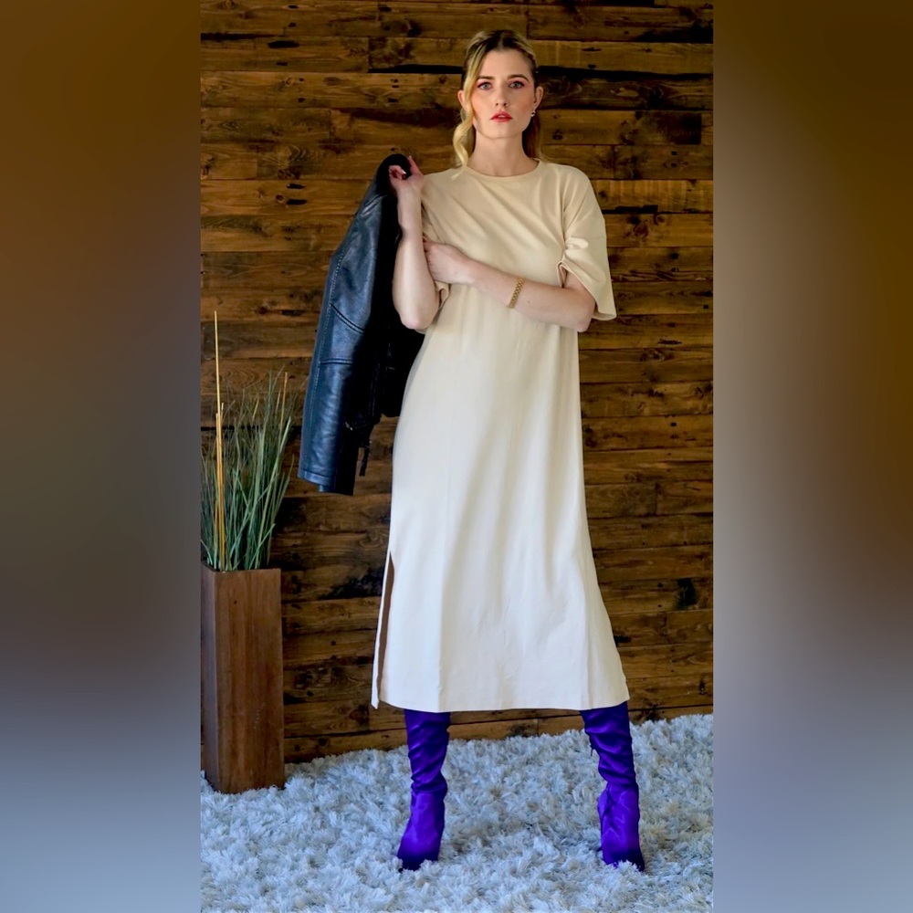 NWT Oversized Shirt Dress